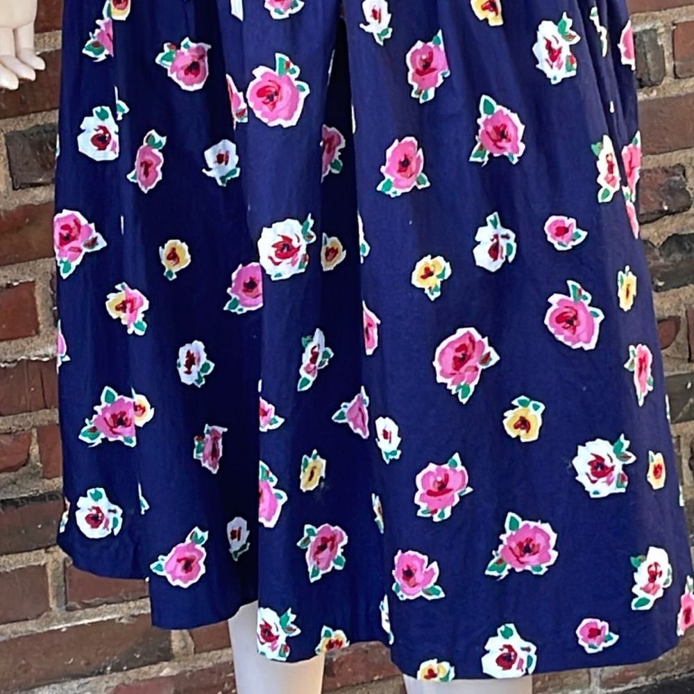 Vintage 80s Patty O'Neil Floral Summer Dress - Picture 16 of 17
